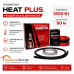 Теплый пол греющий кабель Heat Plus 90м. (1800 Вт)
