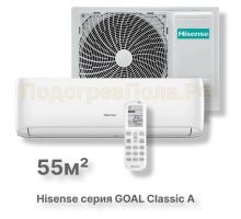 Кондиционер Hisense серии GOAL Classic A Wi-Fi AS-18HW4RMSCA00