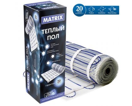 Теплый пол на сетке MATRIX 1800 Вт 12,0 кв.м