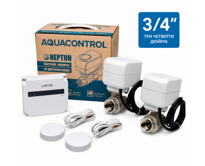 Защита от протечки воды Neptun Aquacontrol 3/4