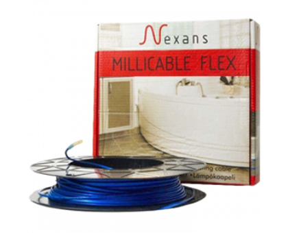 Кабель нагревательный тонкий двужильный Nexans Millicable Flex 15/450