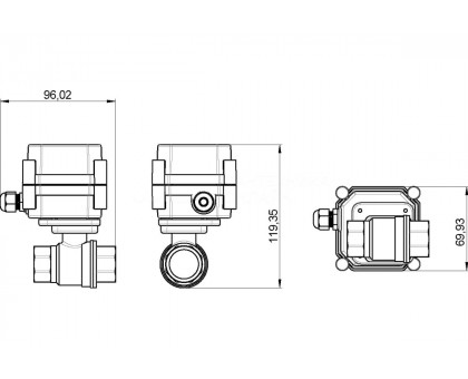 Комплект Gidrоlock Standard WI- FI BUGATTI 3/4 (32101022)