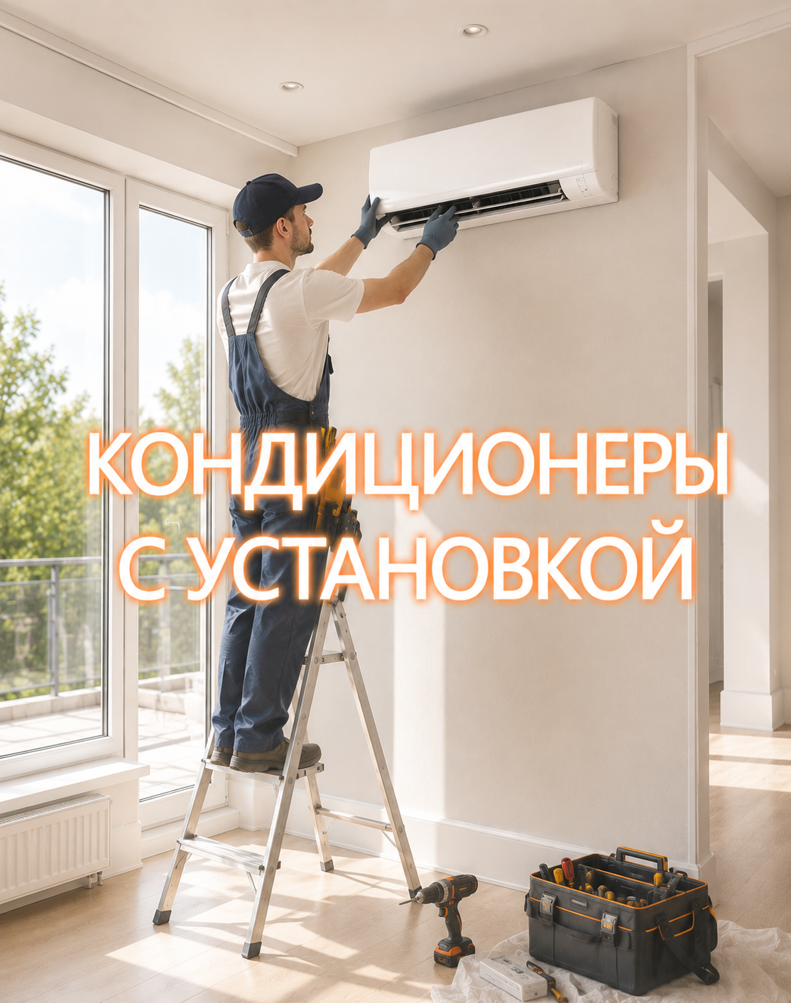 Кондиционер с установкой в Новосибирске